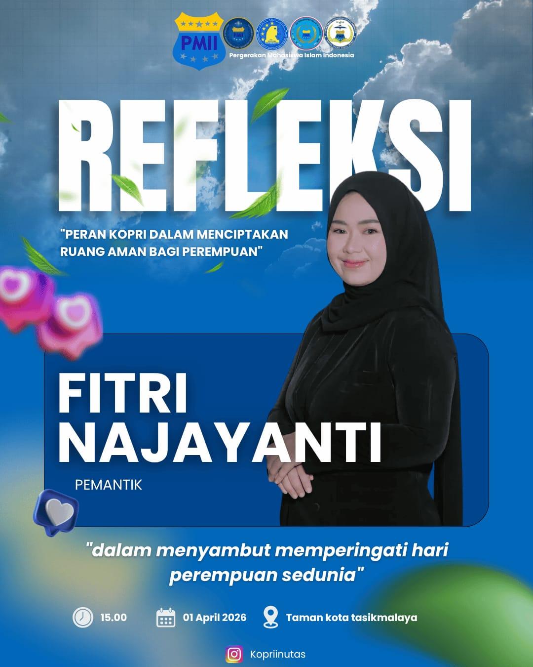 Sambut Hari Perempuan, KOPRI INUTAS Ciptakan Ruang Aman